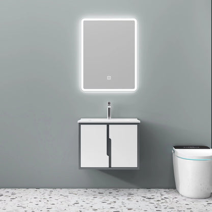 Vanity EKO PVC White & Grey 24" / PVW - 59