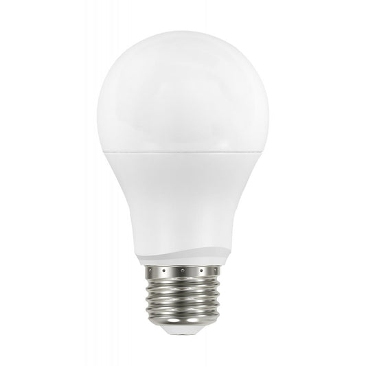 LED A19 8.5W White/ Non-Dimmable 120 Volt/ Dusk to Dawn/ E26 Medium base/ 800 Lumens