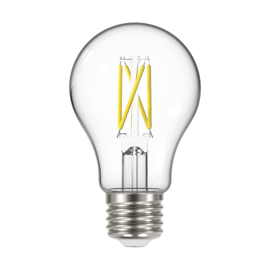 LED A19 6.5W Clear/ Non-Dimmable 120 Volt/ Dusk to Dawn With PhotoCell/ E26 Medium Base/ 800 Lumens
