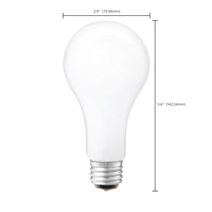 LED A23 21W Frosted/ Non-Dimmable 120 Volt/ E26 Medium base/ 2900 Lumens