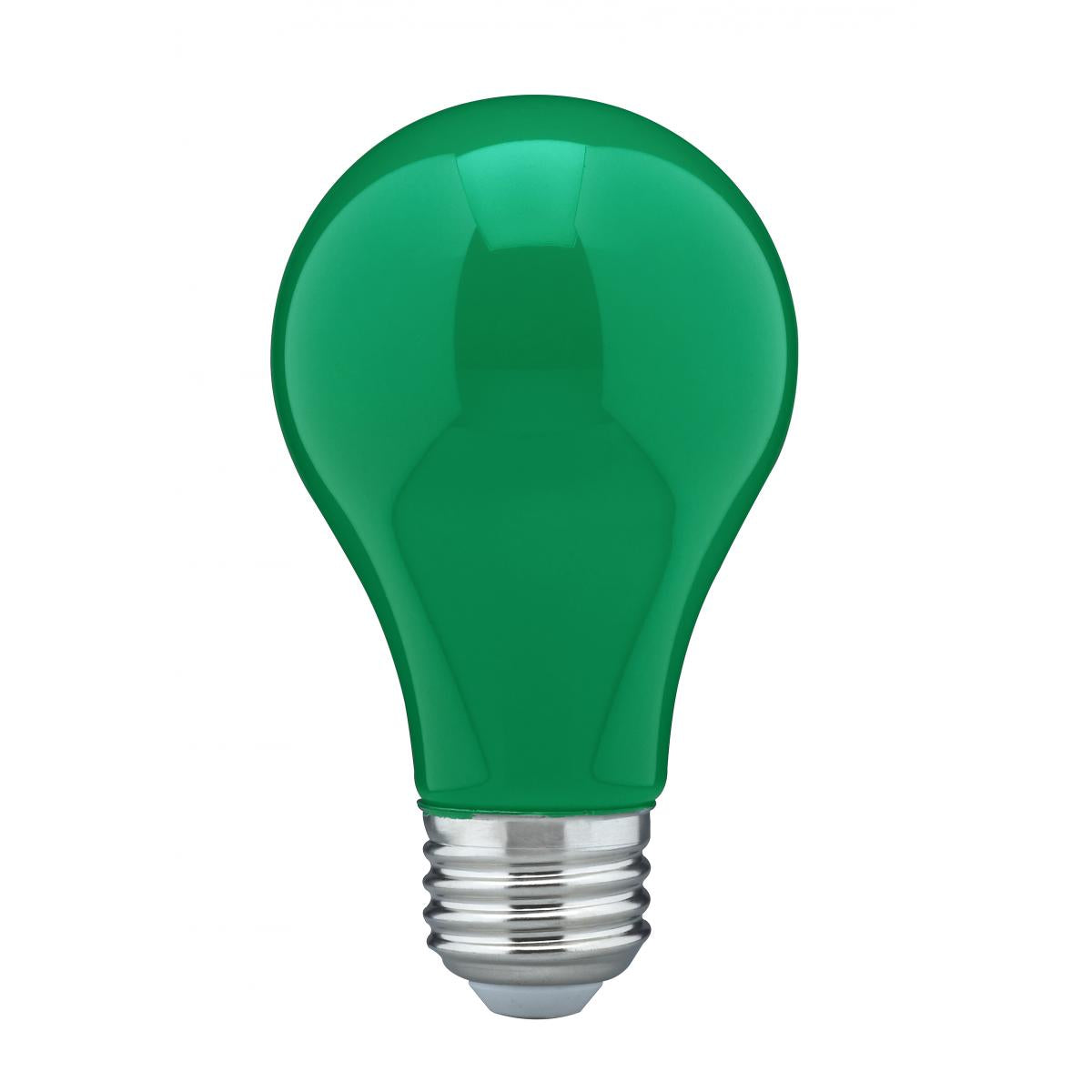 LED A19 8W Ceramic / Dimmable 120 Volt/ E26 Medium Base/ Orange-Yellow-Red-Green-Blue