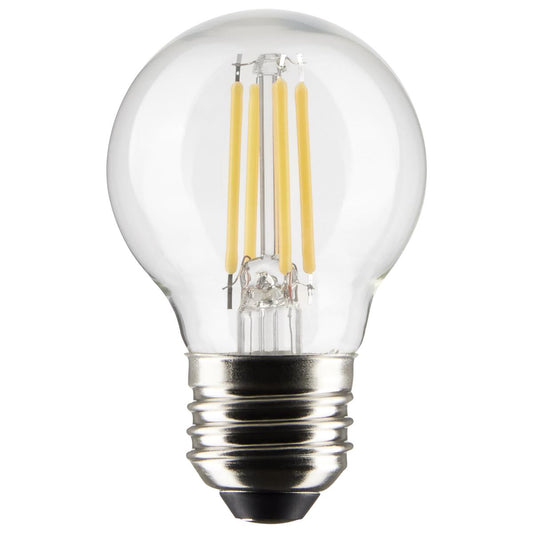 LED G16.5 5.5W Clear/ Dimmable 120 Volt/ E26 Medium Base/ 500 Lumens