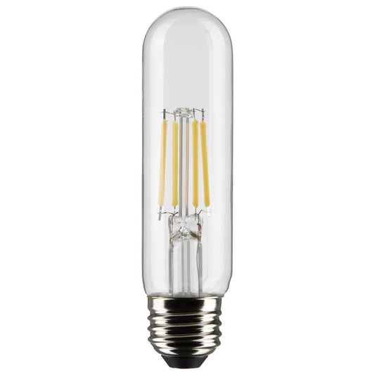 LED T10 5.5W Clear/ Dimmable 120 Volt/ E26 Medium base/ 450 Lumens