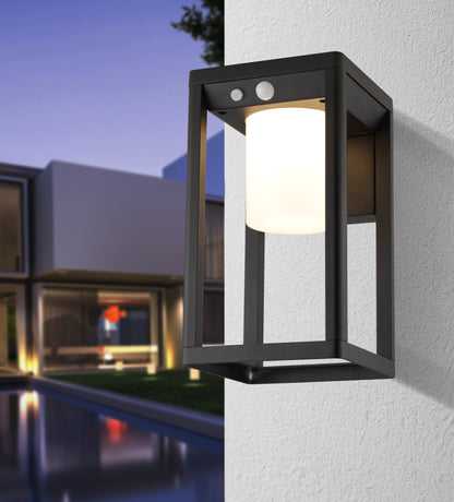 Loiza Series / Outdoor Ceiling - Solar Wall Mounted 3CCT Aluminum Light