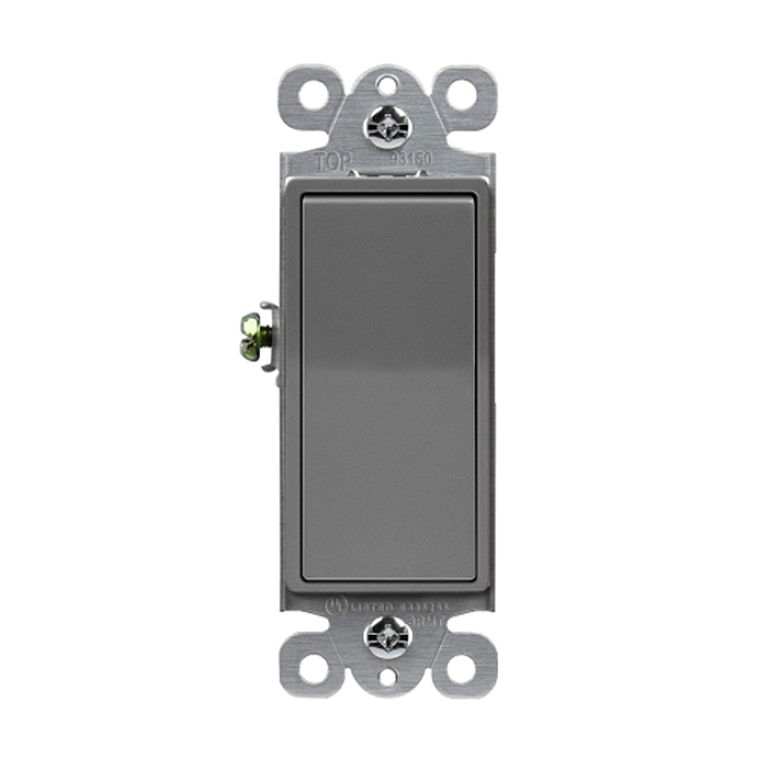 3-Way Decora Switch Glossy Gray Finish