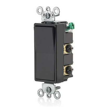 4-Way Decora Switch Glossy Black Finish