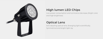 6W RGB CCT GARDEN LIGHT