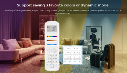 100-ZONE RGB+CCT REMOTE