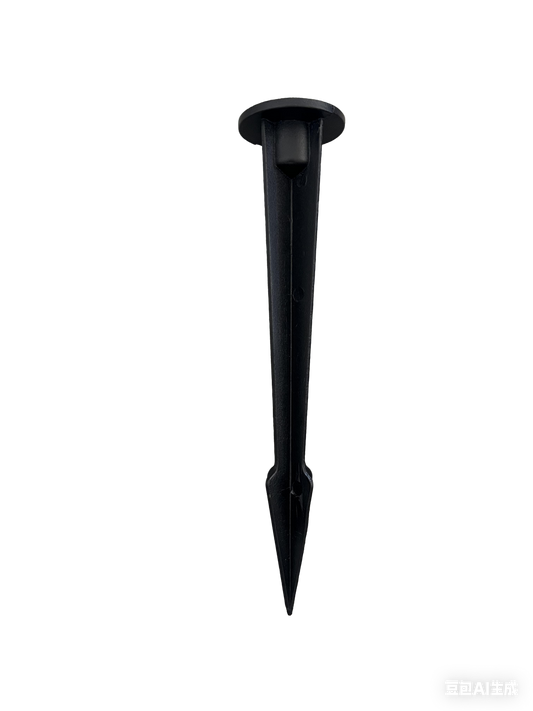 ALUMINUM GROUND SPIKE FOR SOLAR CUBE 3CCT (SPIKE "CUBE" BLACK)