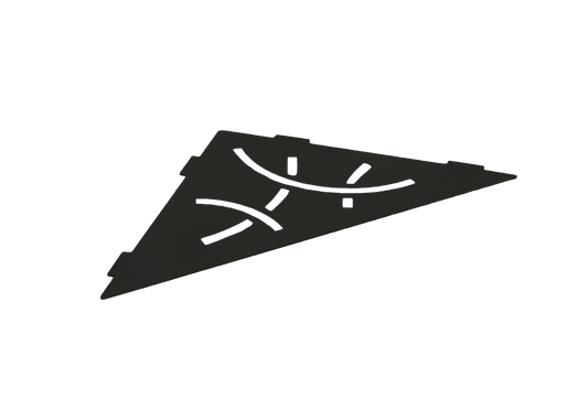 Home Care Shower Corner Shelves #ZW-105MBK