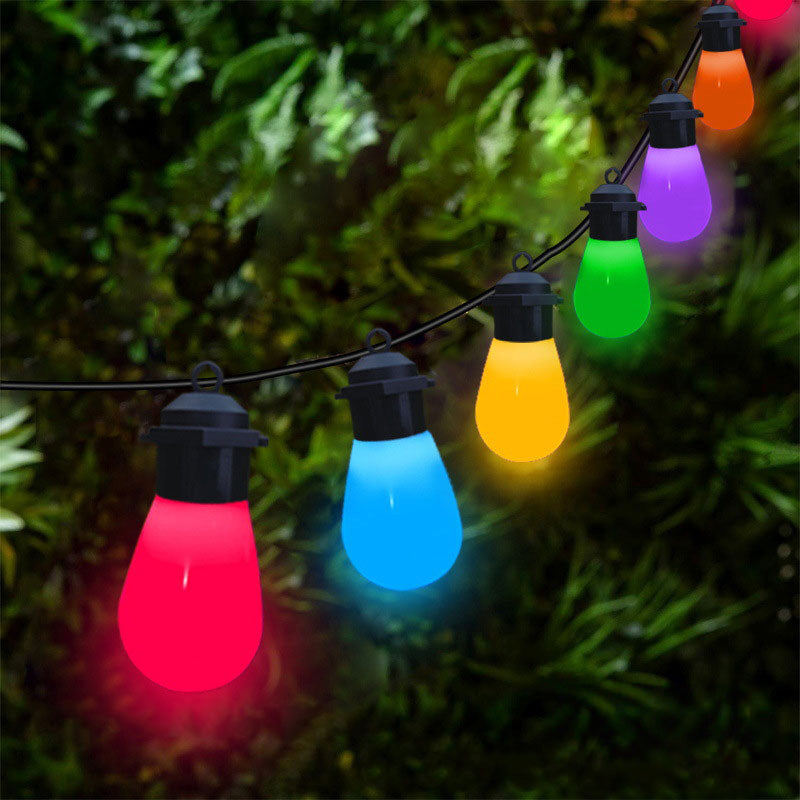 Solar Mobile APP Music + Remote Control 20 Lights S14
