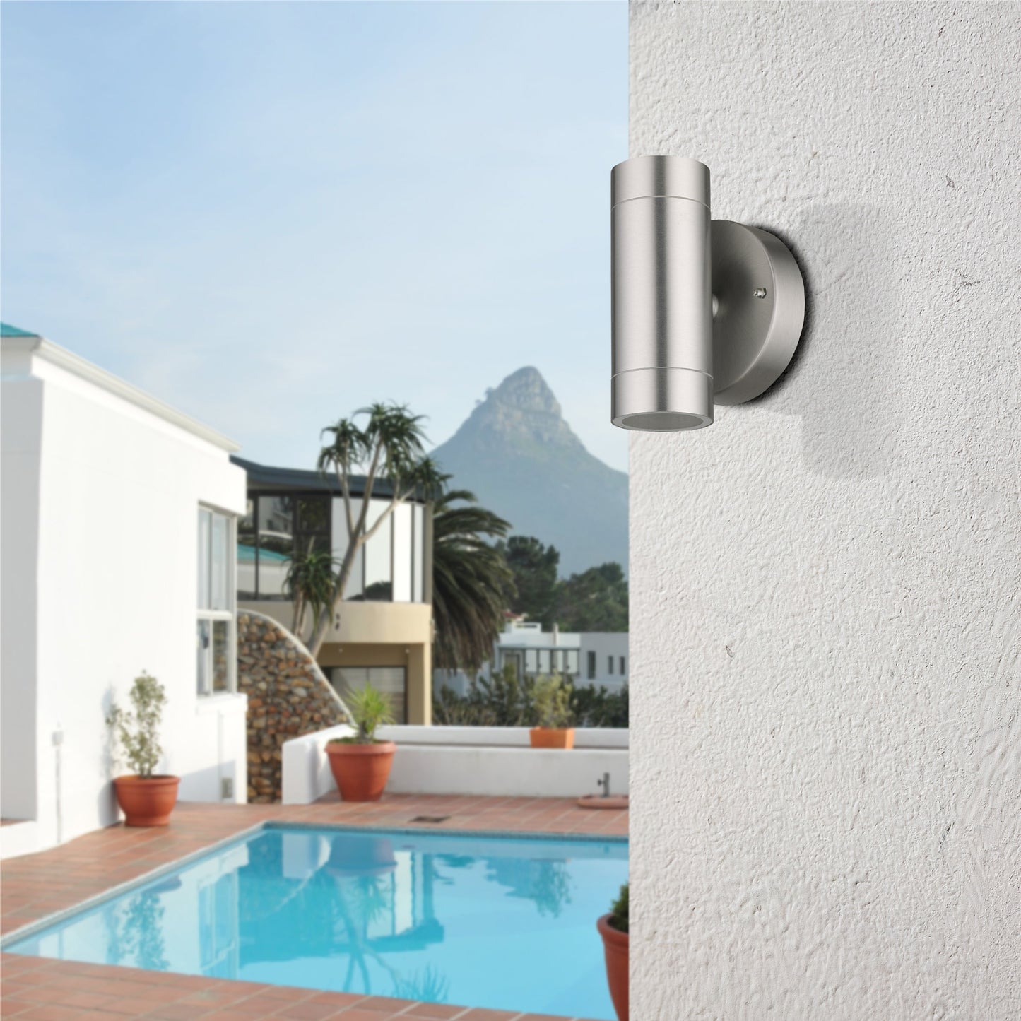 Palmas 2 Series /  Outdoor Wall Mounted 2 - Up and Down Aluminum Light