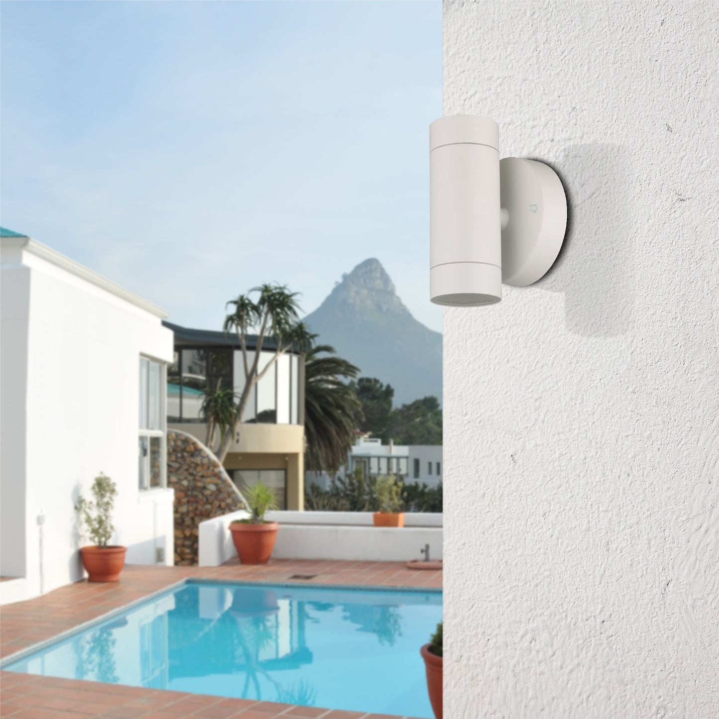 Palmas 2 Series /  Outdoor Wall Mounted 2 - Up and Down Aluminum Light