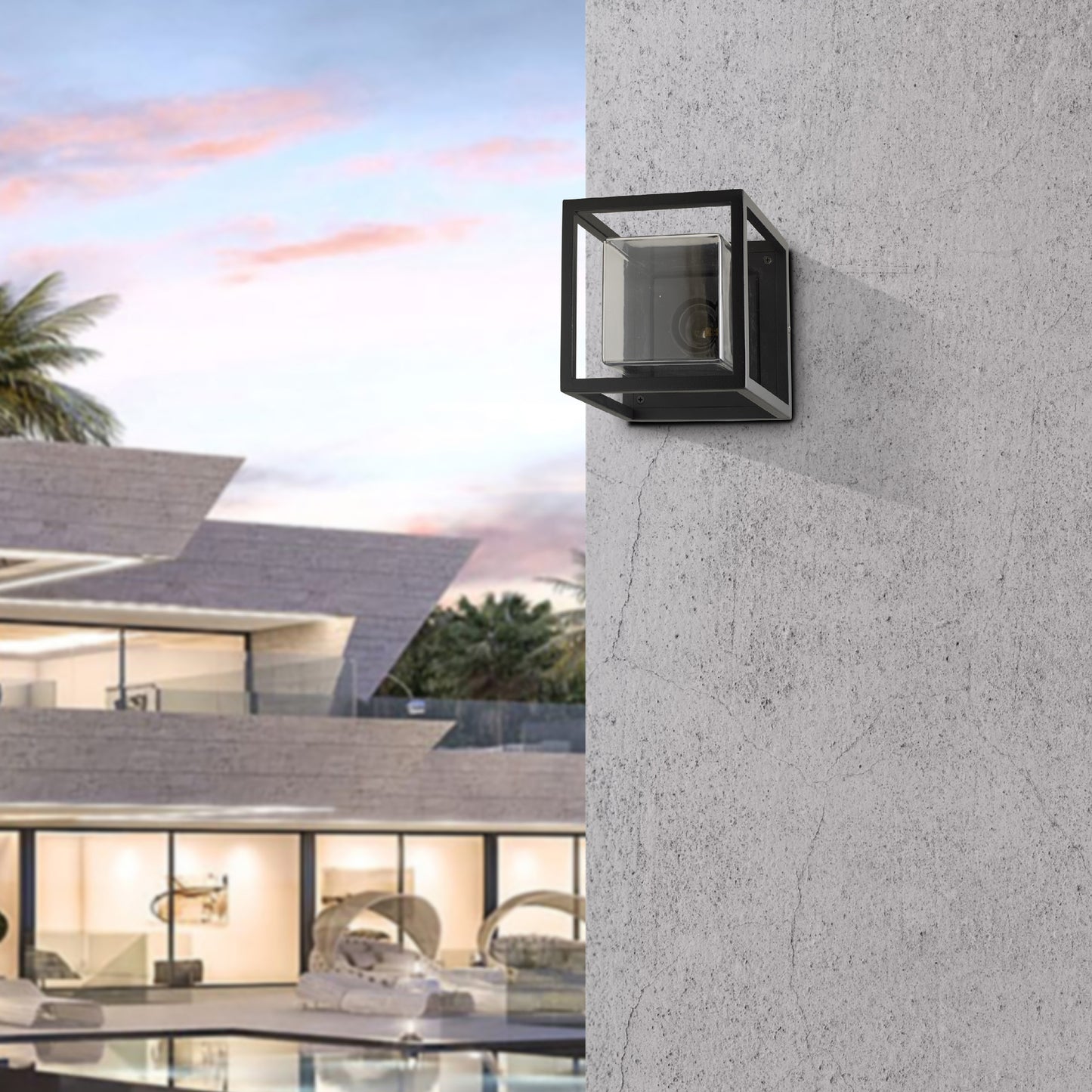 Moca Series / Outdoor Ceiling - Wall Mounted Aluminum Light