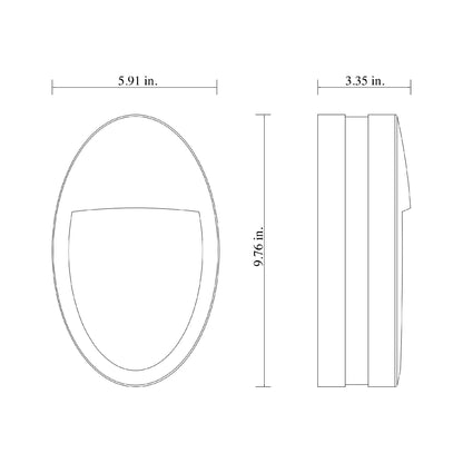 Utuado Series / Outdoor Wall Mounted 1 – Aluminum Light