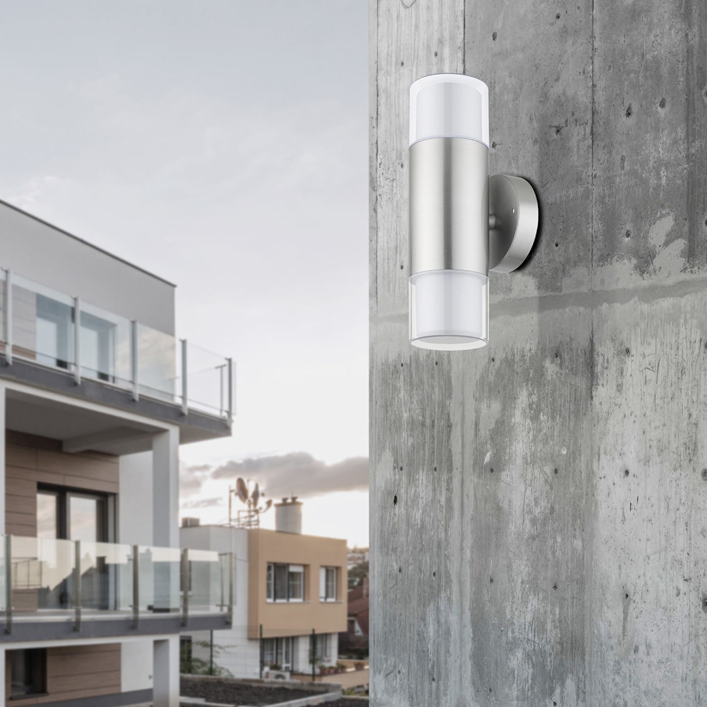 Palo Seco 2 Series / Outdoor Wall Mounted 2 - Up and Down Aluminum Light