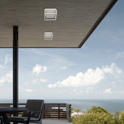 Maunabo Series / Outdoor Ceiling - Wall Mounted 3CCT Aluminum Light