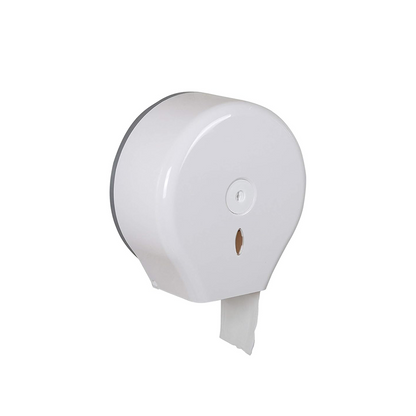 Commercial Care White Jumbo Roll Toilet Tissue Dispenser