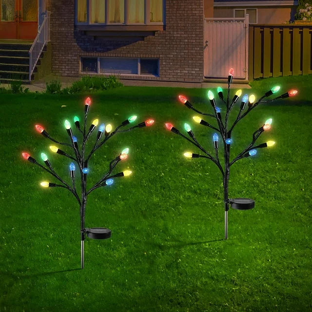 Solar 20-Head Strawberry Tree Light (1 pc)