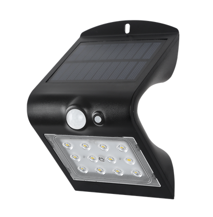 1.5W Led Solar Wall Motion Sensor 4000K Front Light 3000K Back Light