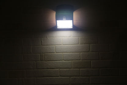 1.5W Led Solar Wall Motion Sensor 4000K Front Light 3000K Back Light