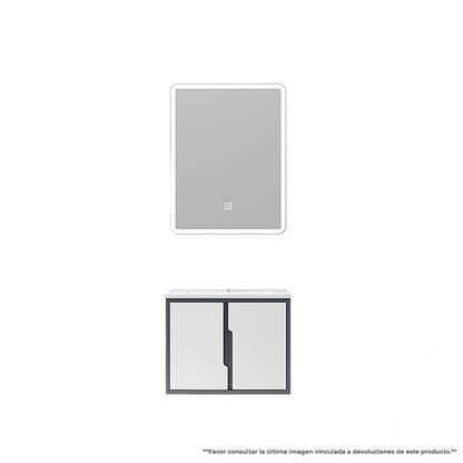 Vanity EKO PVC White & Grey 24" / PVW - 59