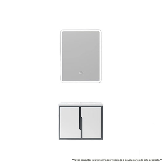 Vanity EKO PVC White & Grey 24" / PVW - 59
