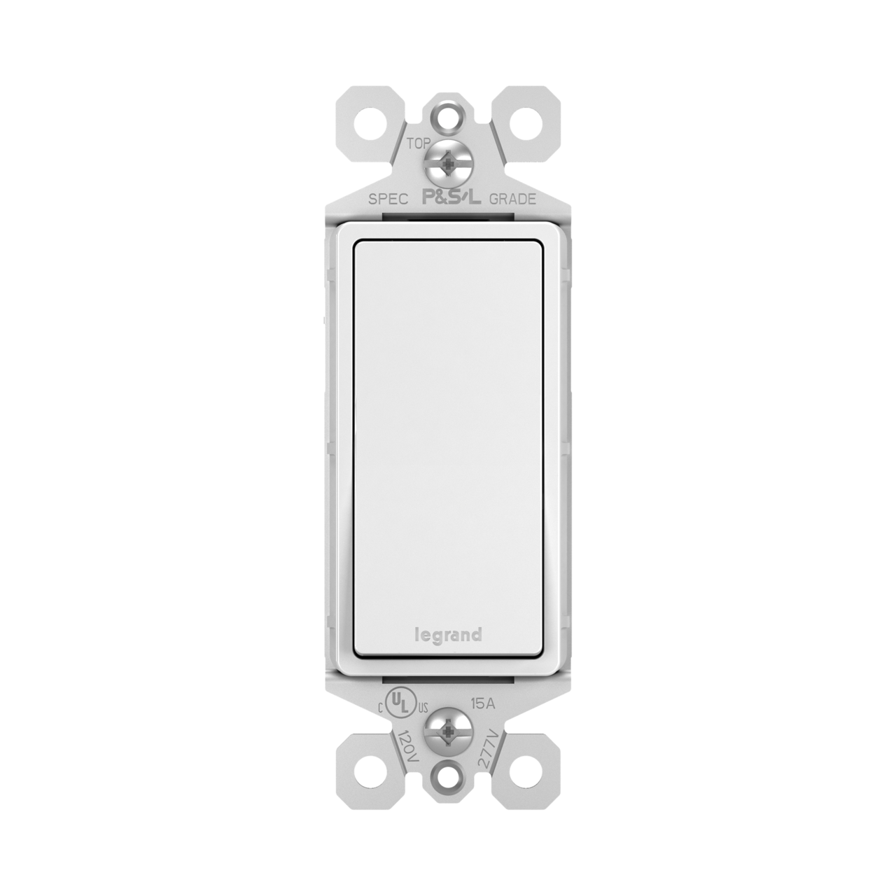 3-Way Decora Switch Matte White Finish