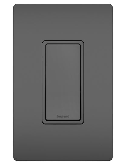 3-Way Decora Switch Matte Black Finish