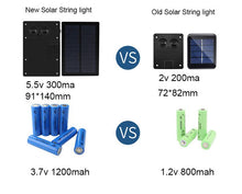 LED SOLAR RGB PUFF BALL STRING LIGHTS 56 FT / 100 LEDS