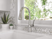 NEERA 1-HANDLE PULL-DOWN KITCHEN FAUCET STAINLESS STEEL - PFISTER #LG529-NES